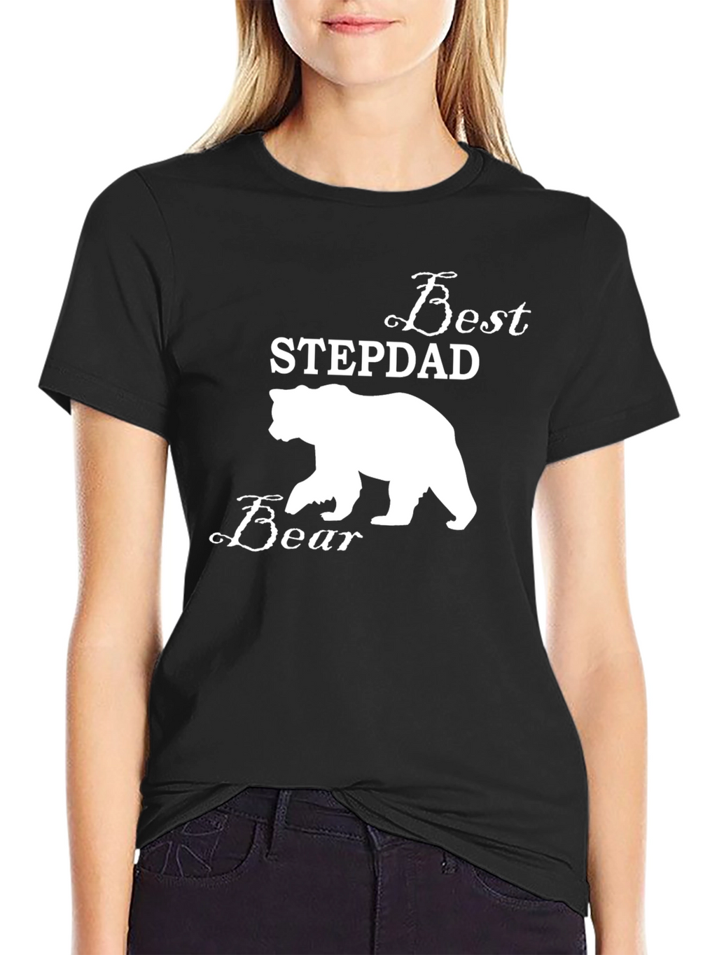 Best Stepdad Bear T-Shirt - Perfect Gift!