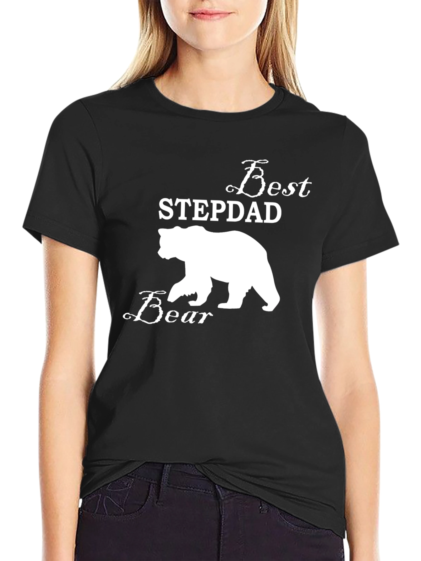 Best Stepdad Bear T-Shirt - Perfect Gift!