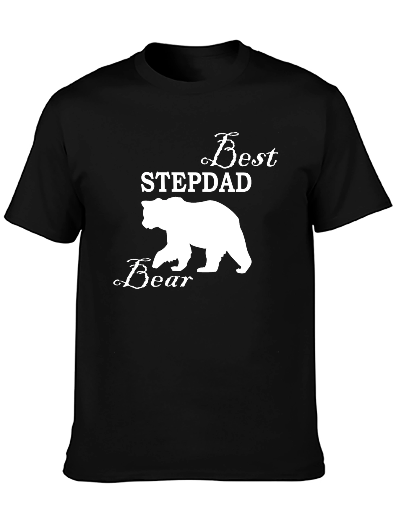 Best Stepdad Bear T-Shirt - Perfect Gift!