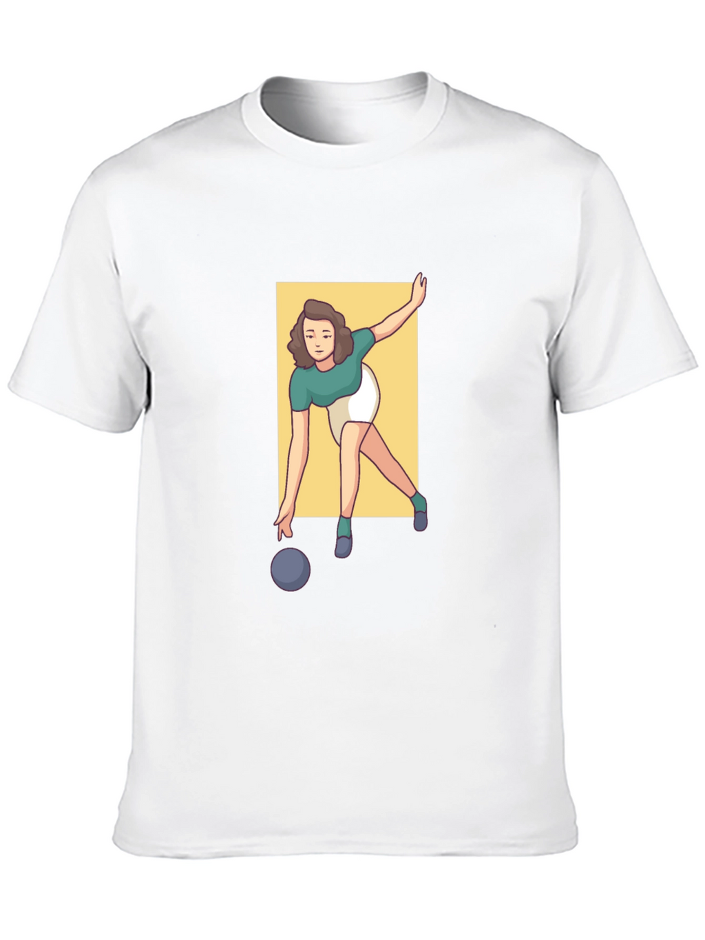 Bowling Graphic Tee - Strike Style!