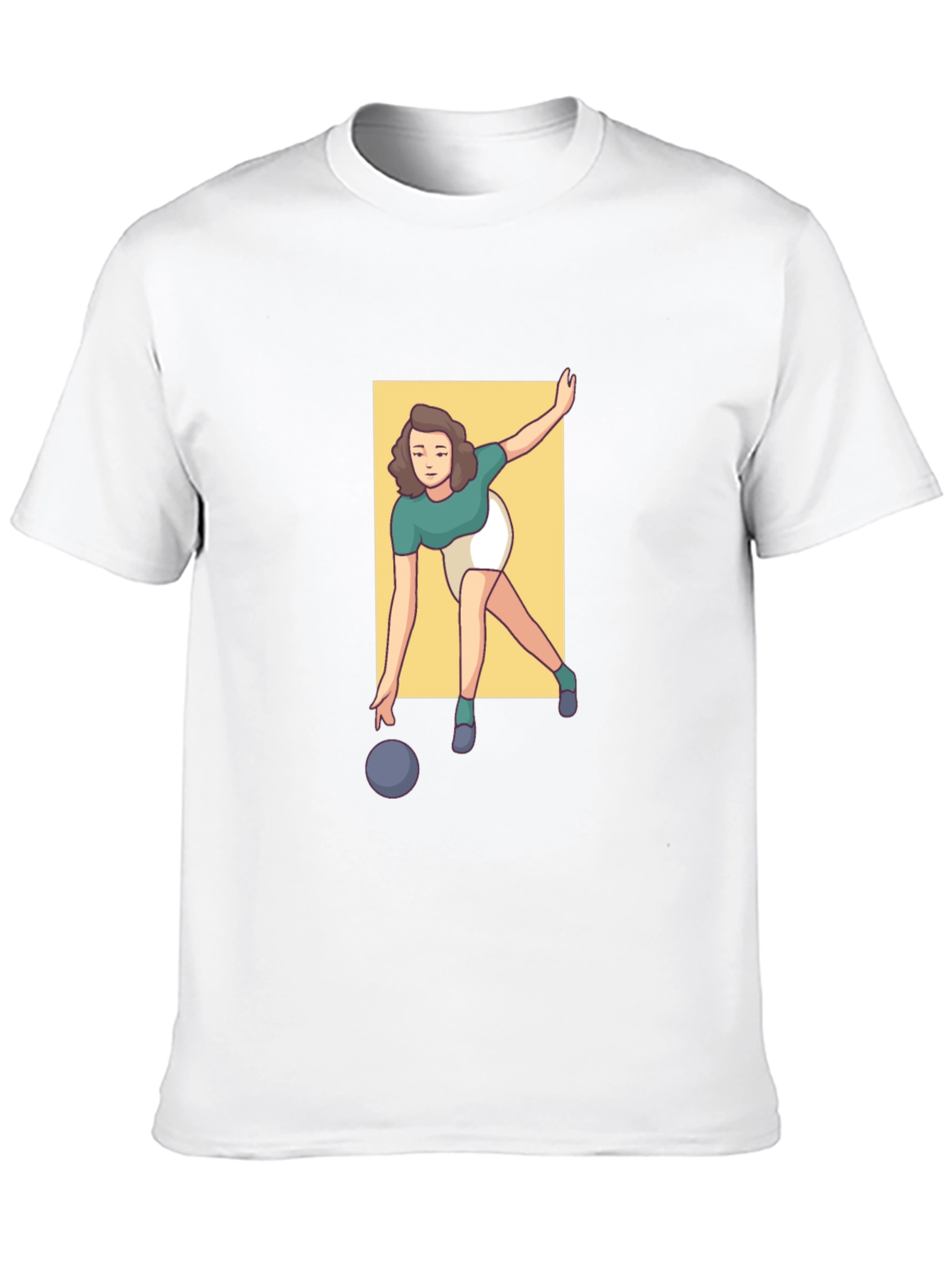 Bowling Graphic Tee - Strike Style!
