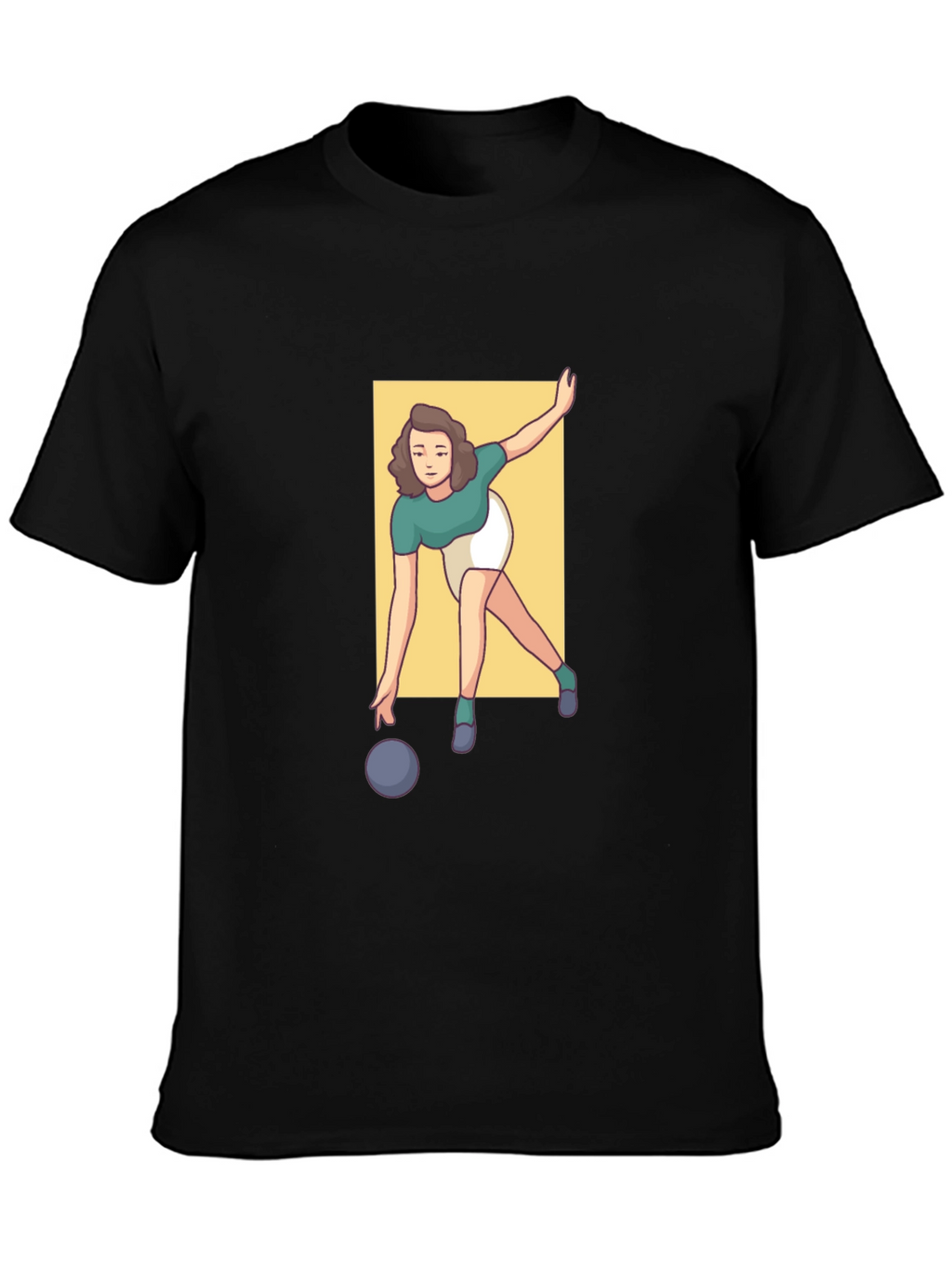 Bowling Graphic Tee - Strike Style!