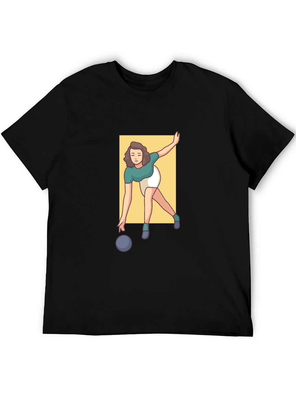Bowling Graphic Tee - Strike Style!