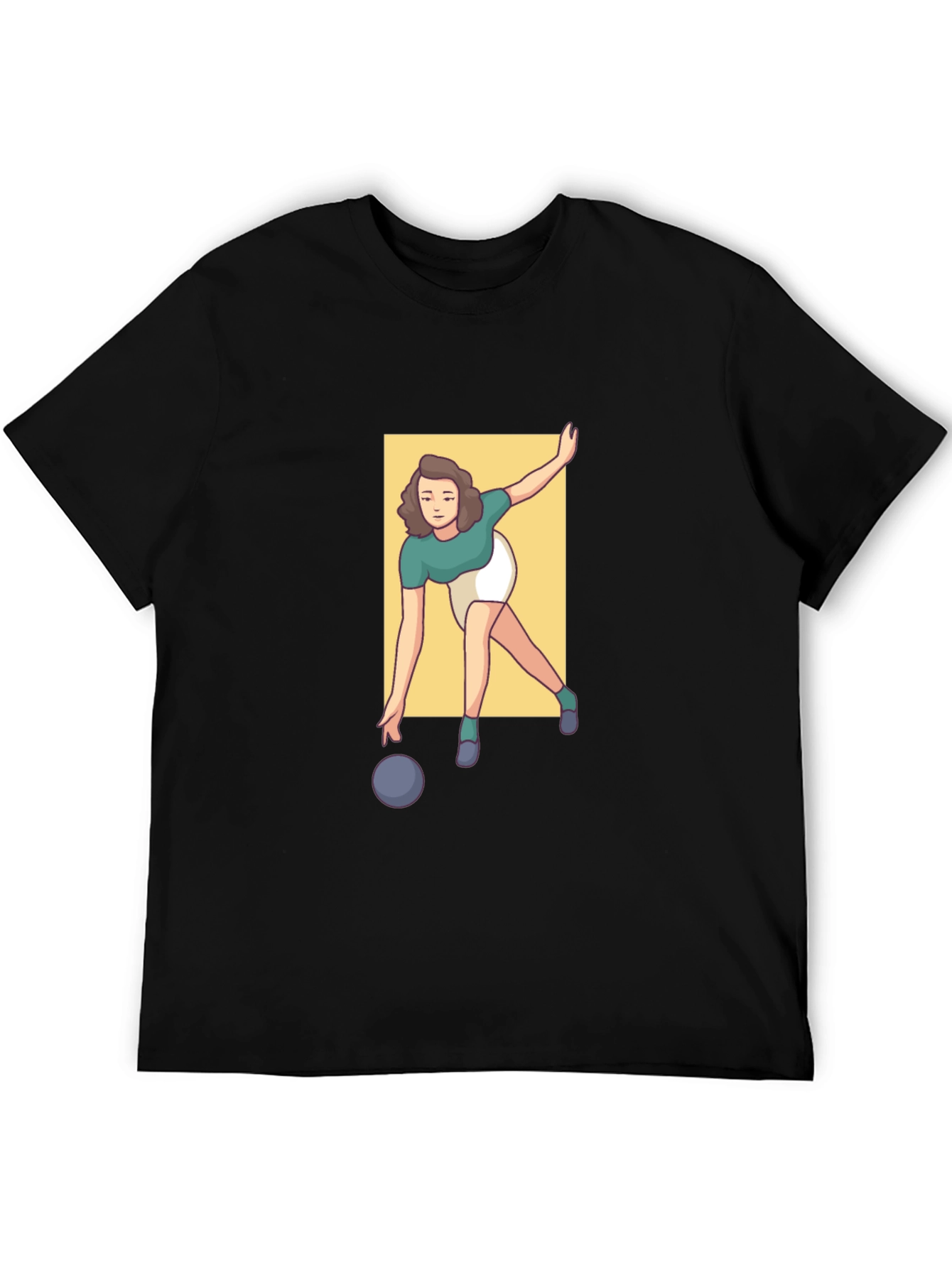 Bowling Graphic Tee - Strike Style!