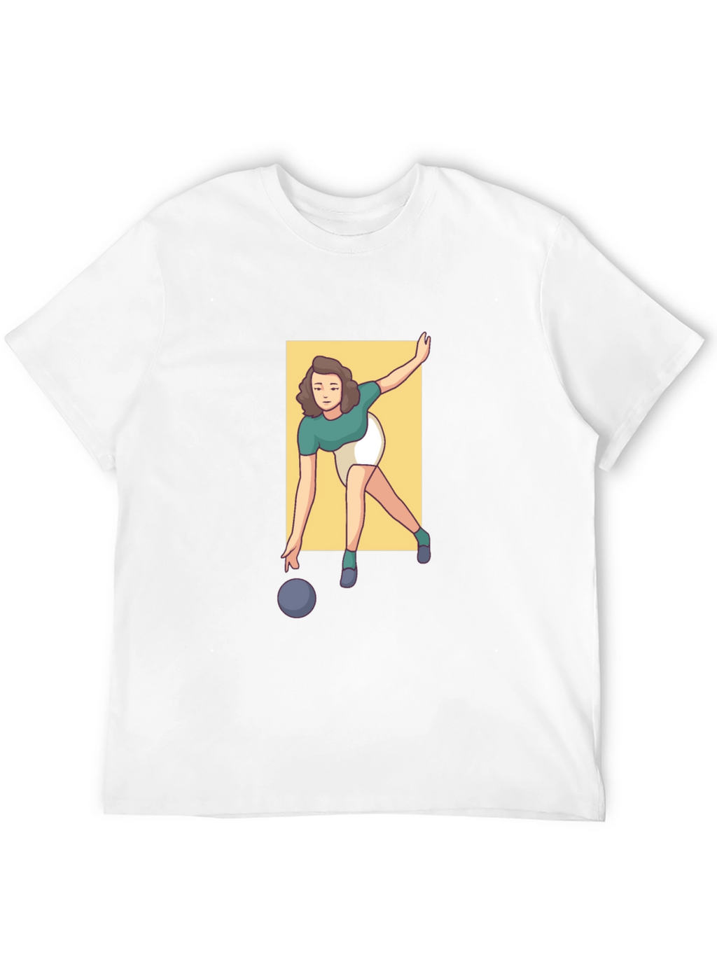 Bowling Graphic Tee - Strike Style!