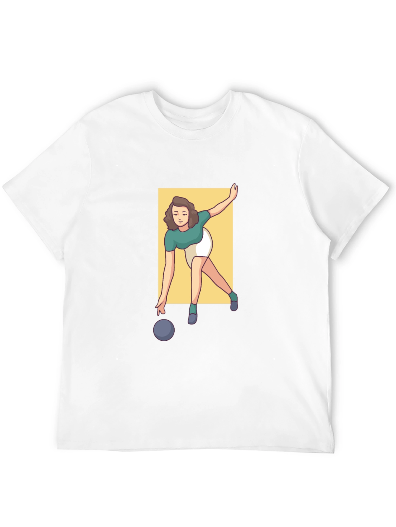Bowling Graphic Tee - Strike Style!
