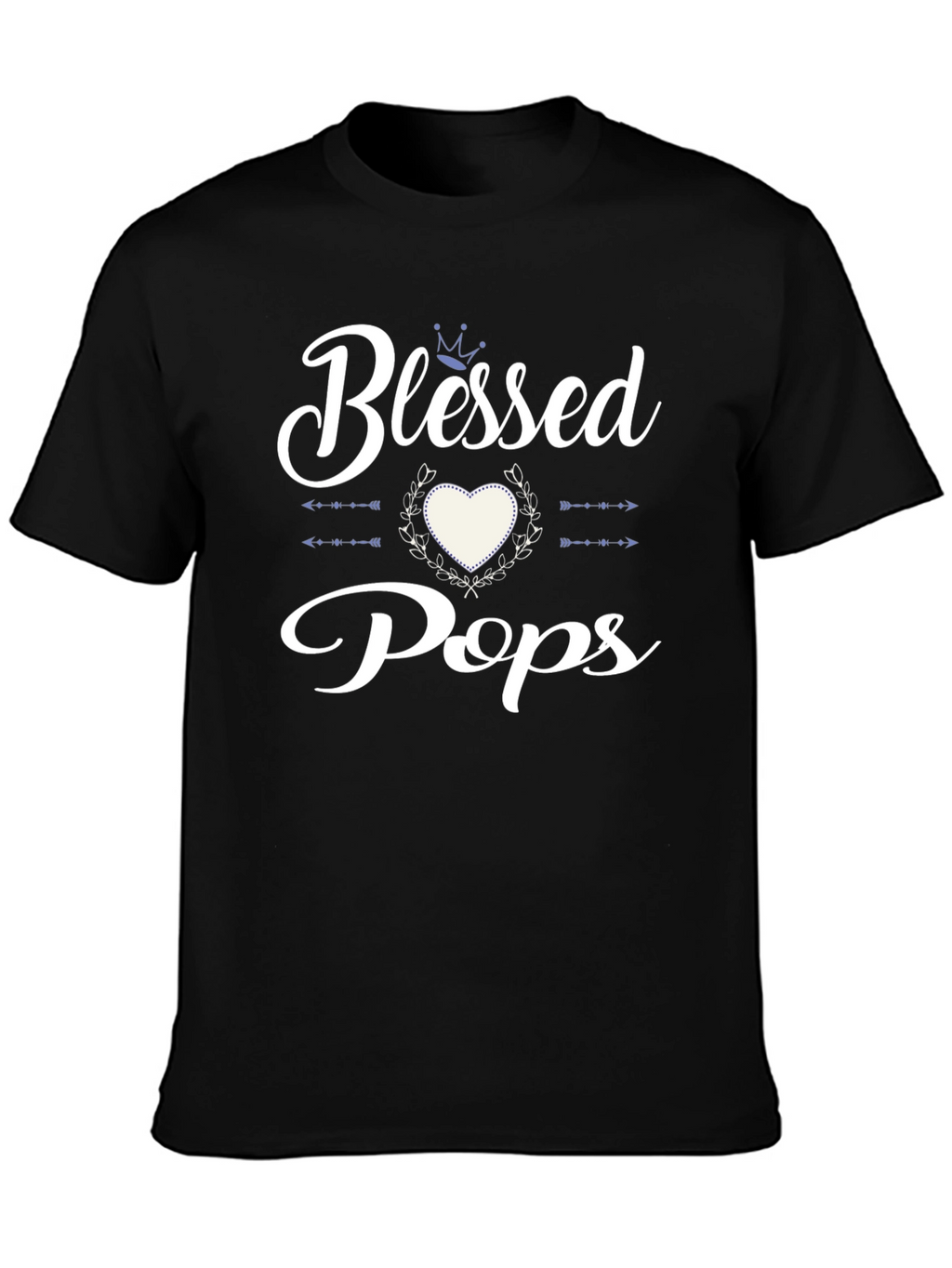 Blessed Pops Graphic T-Shirt - Fathers Day Gift