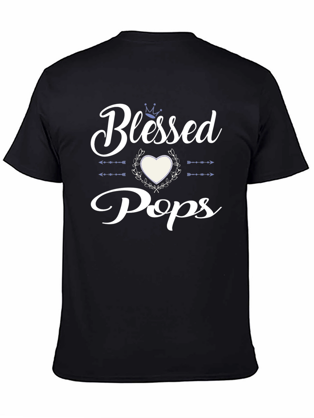 Blessed Pops Graphic T-Shirt - Fathers Day Gift