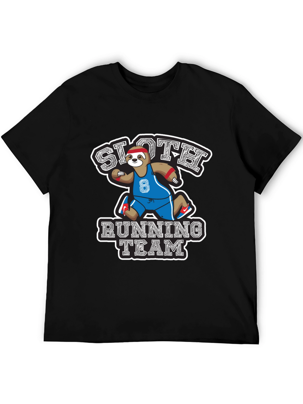Sloth Running Team Graphic T-Shirt