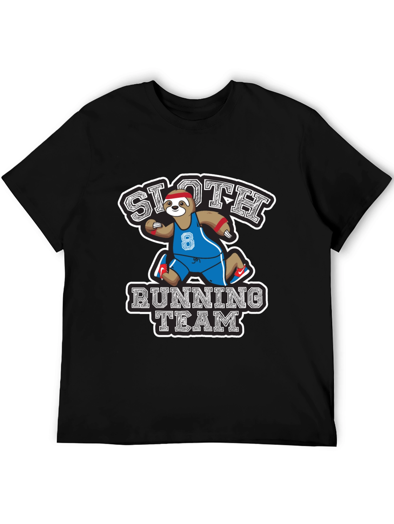 Sloth Running Team Graphic T-Shirt