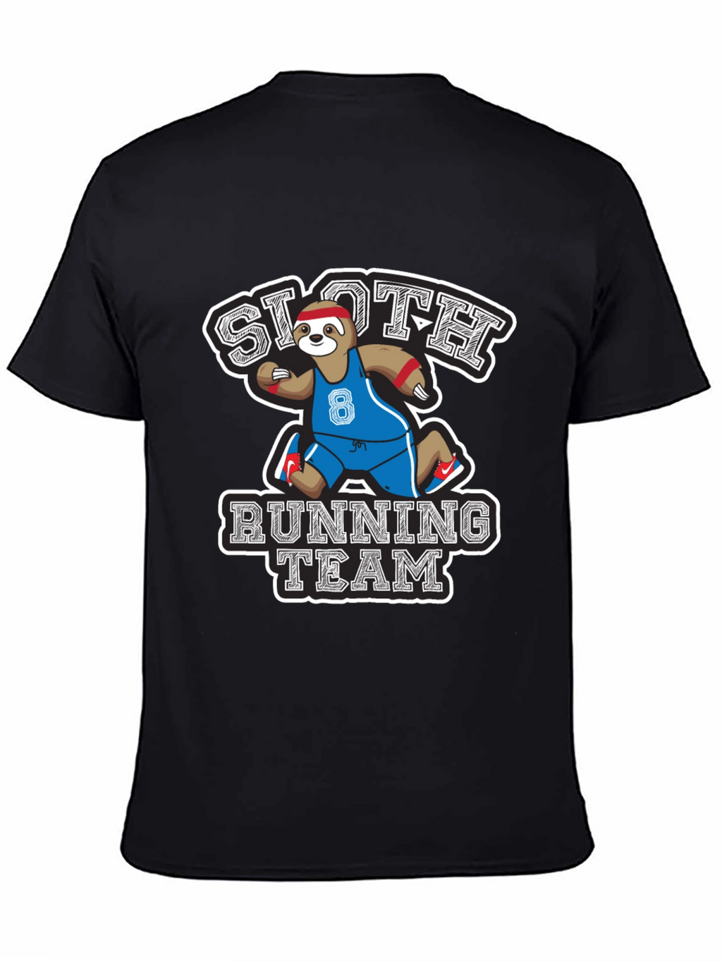 Sloth Running Team Graphic T-Shirt