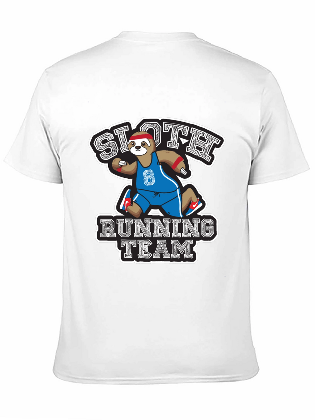 Sloth Running Team Graphic T-Shirt
