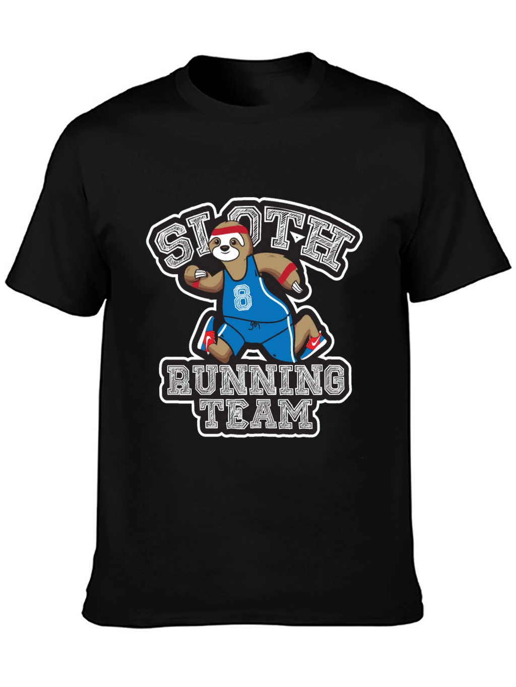 Sloth Running Team Graphic T-Shirt