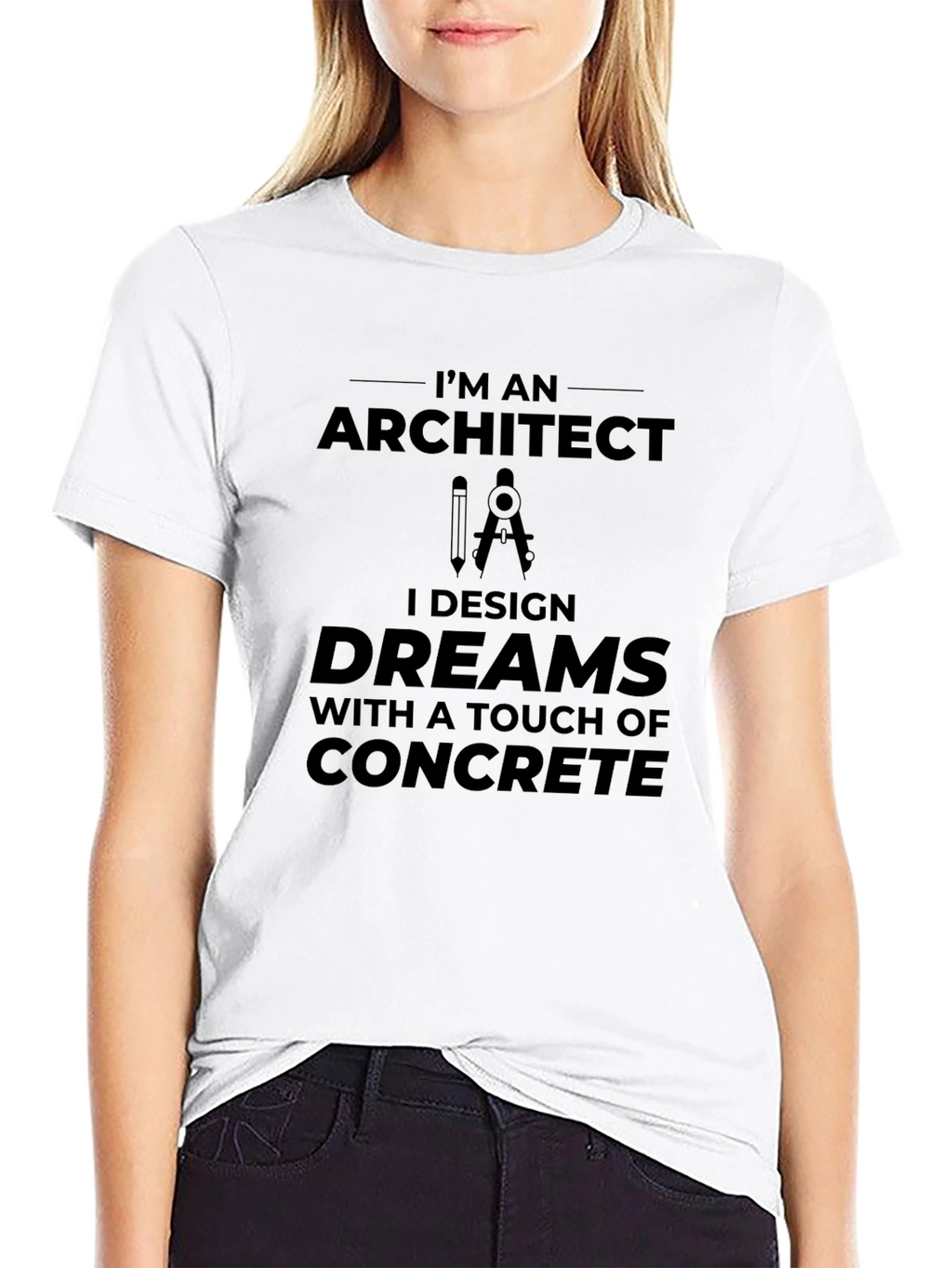 Architect Design Dreams T-Shirt - Concrete Touch