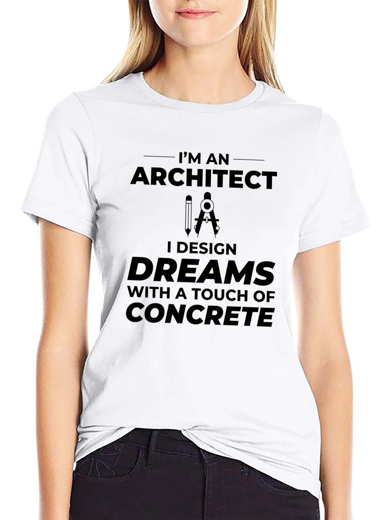 Architect Design Dreams T-Shirt - Concrete Touch