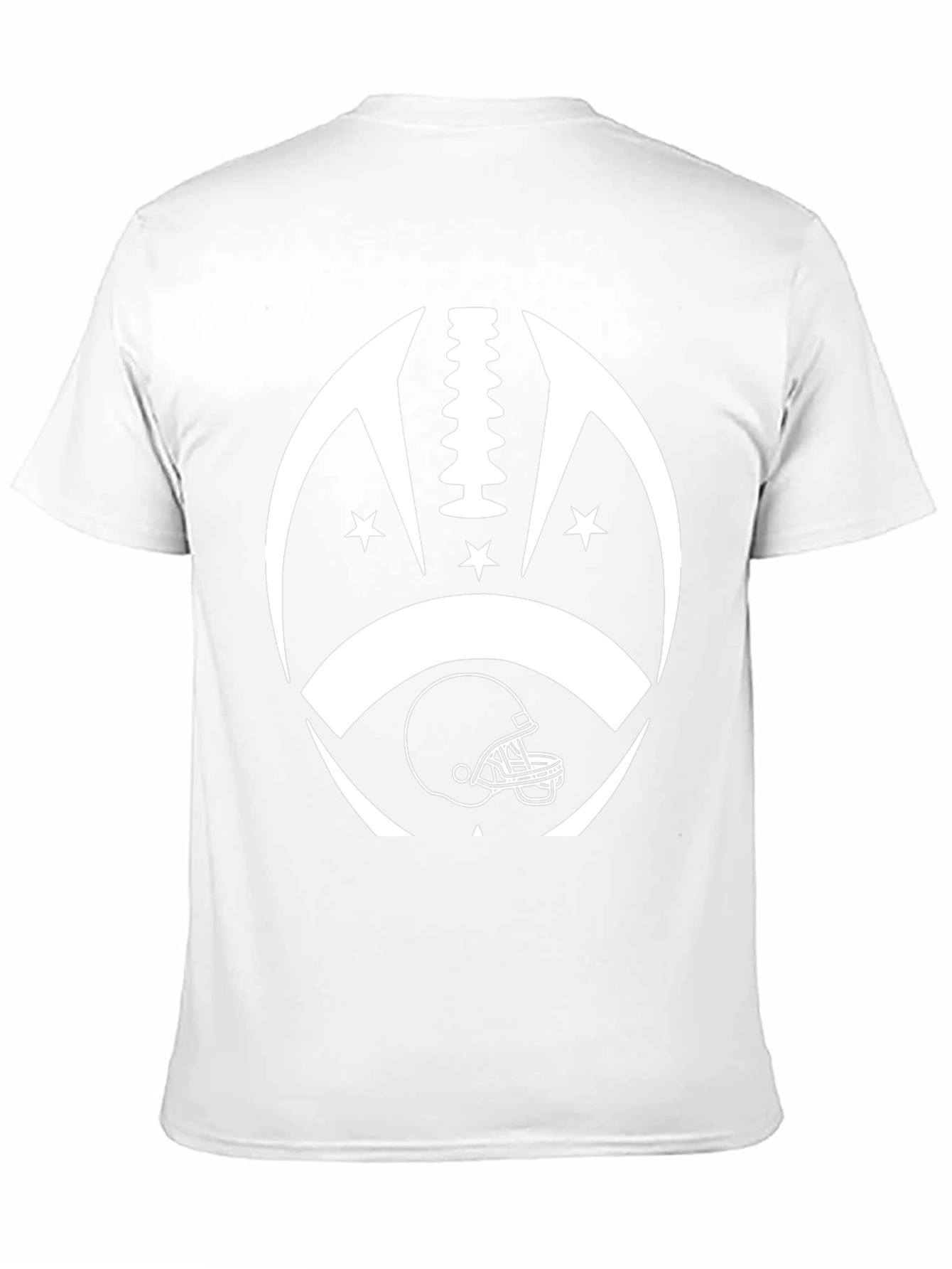 Football Helmet Graphic Tee