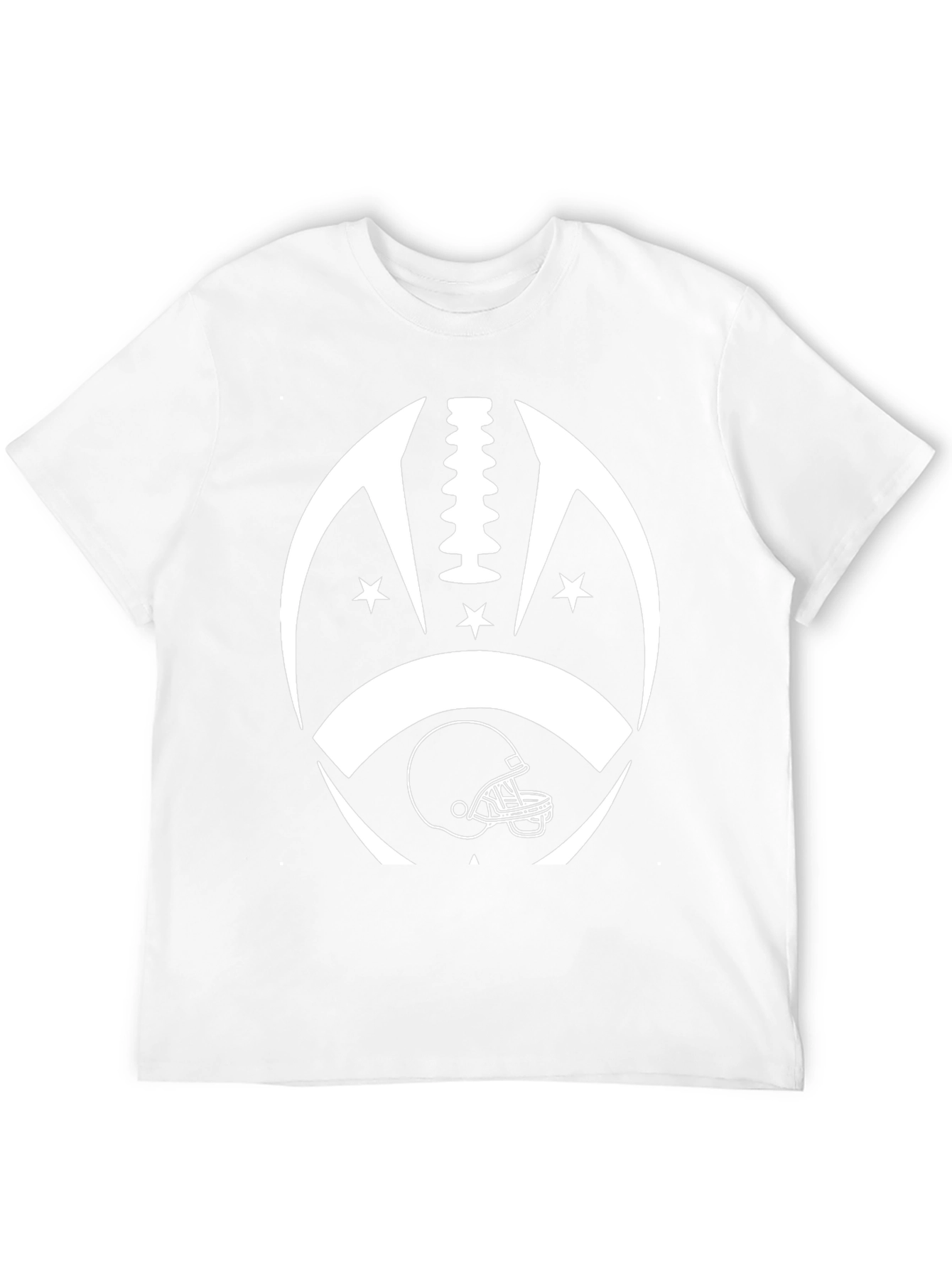 Football Helmet Graphic Tee