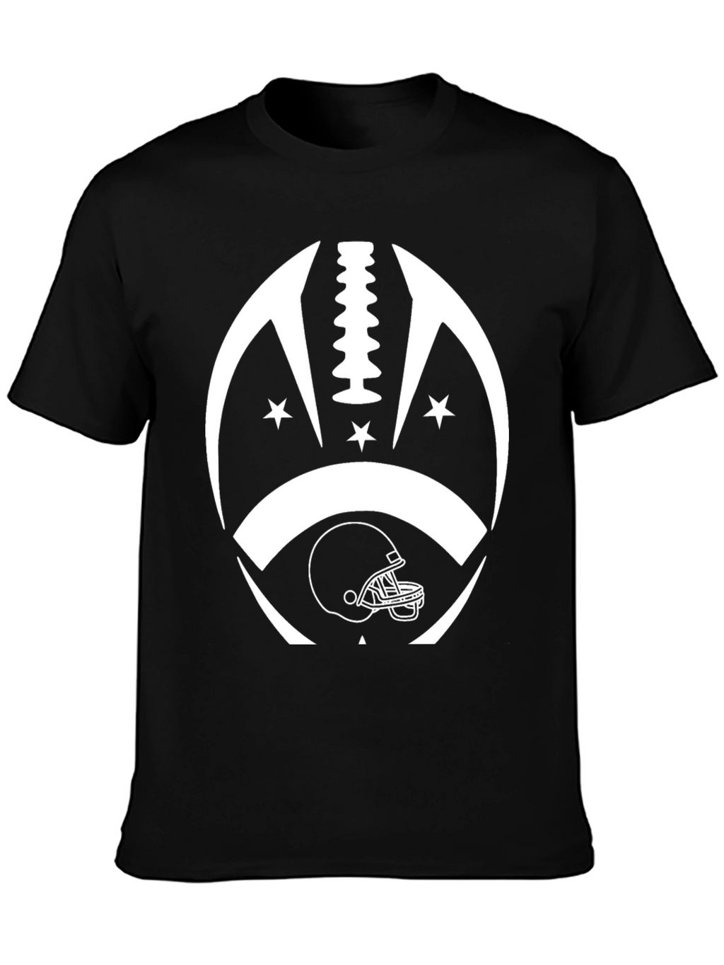 Football Helmet Graphic Tee