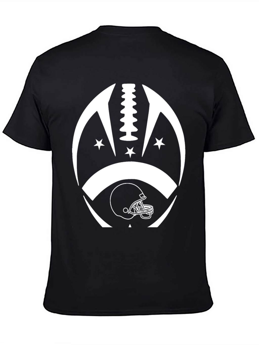 Football Helmet Graphic Tee