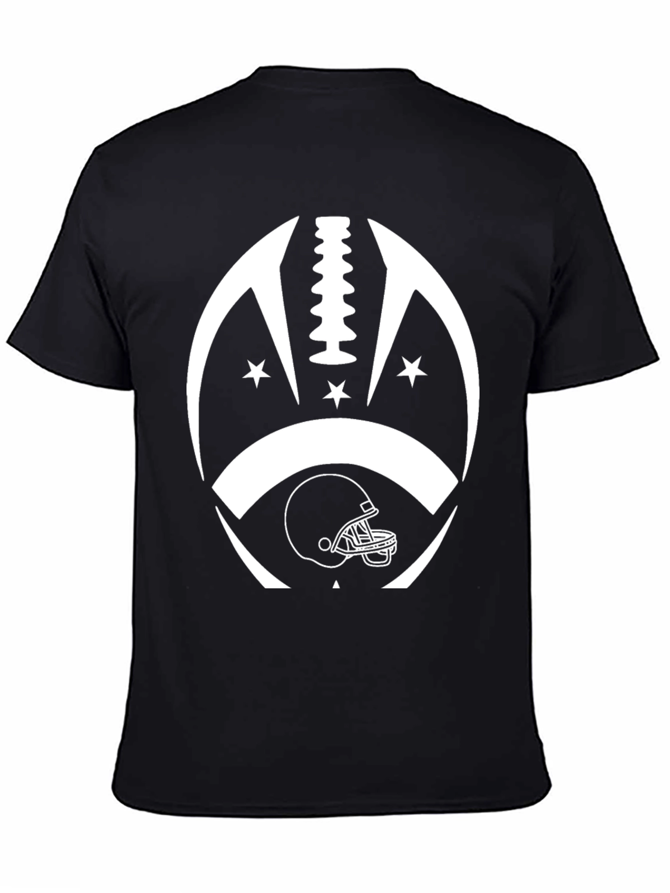 Football Helmet Graphic Tee
