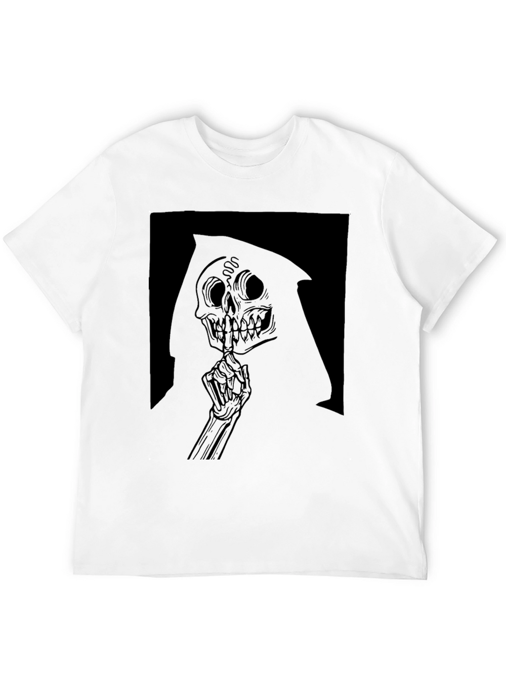 Grim Reaper Graphic Tee - Black T-Shirt