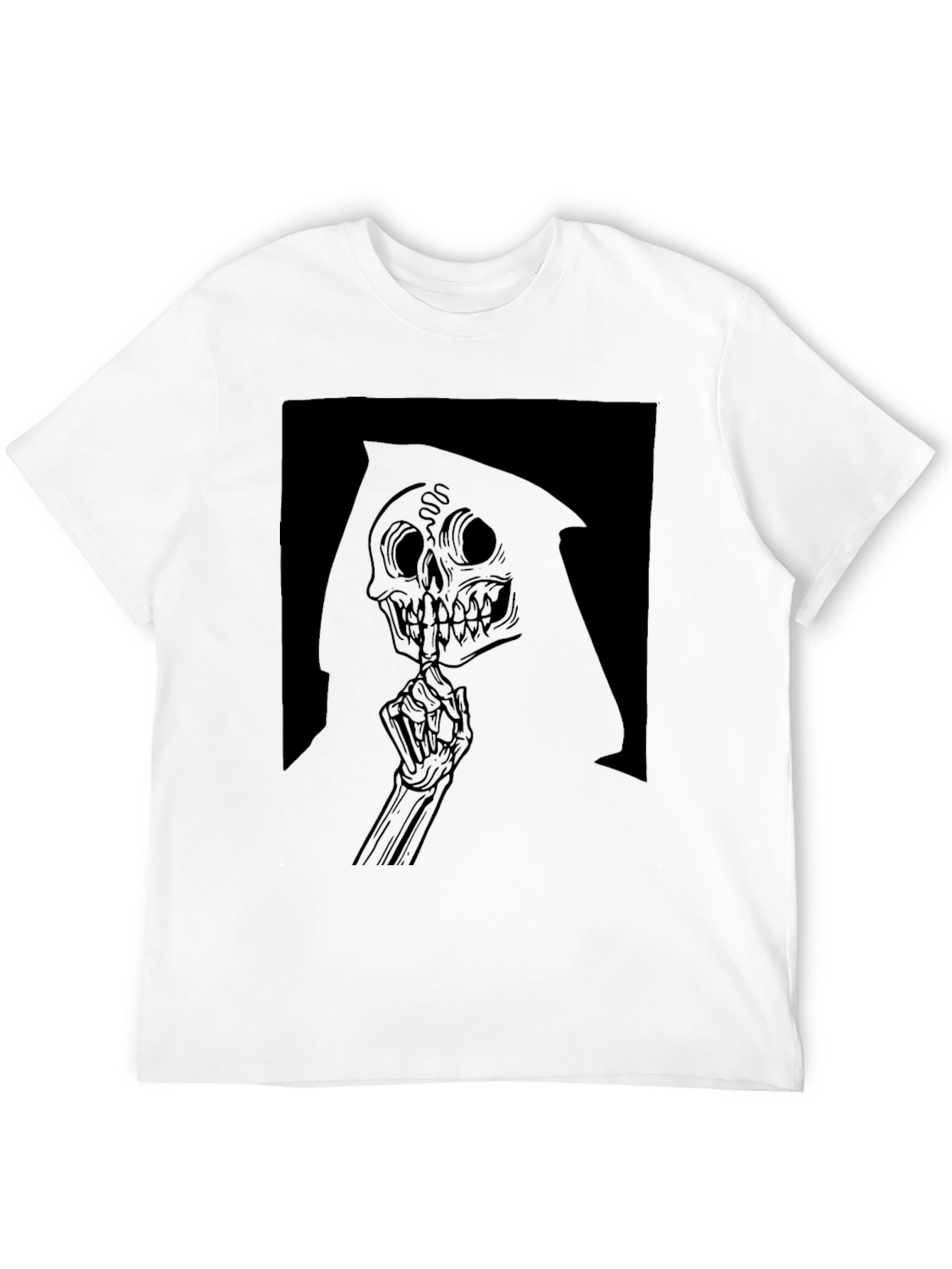 Grim Reaper Graphic Tee - Black T-Shirt