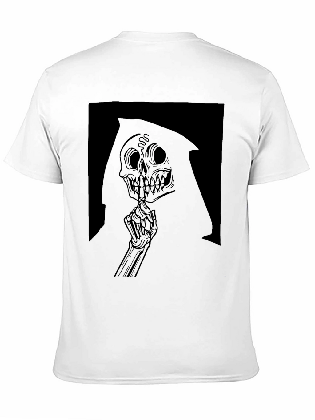 Grim Reaper Graphic Tee - Black T-Shirt