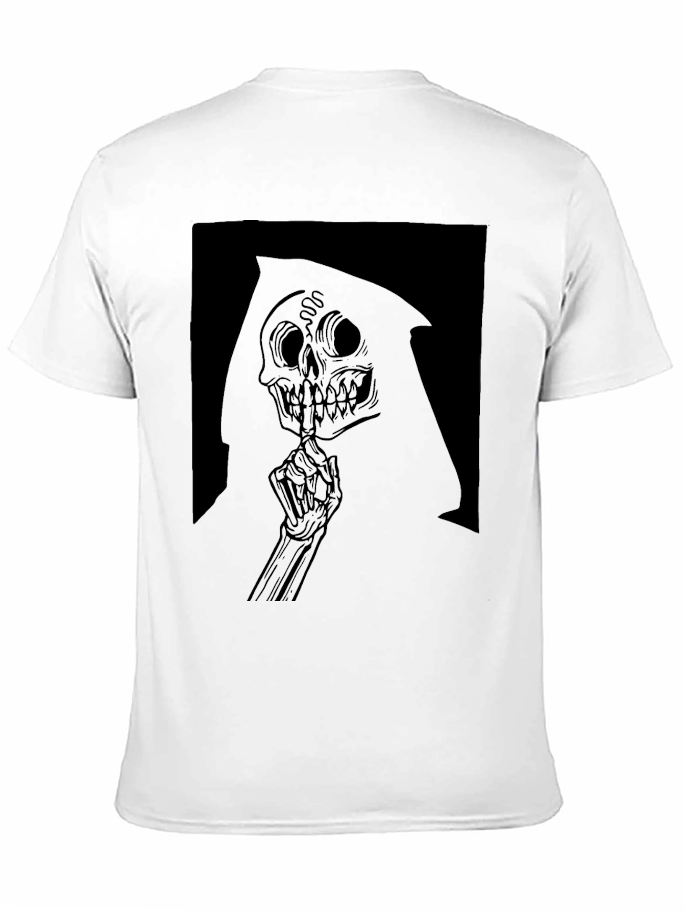 Grim Reaper Graphic Tee - Black T-Shirt