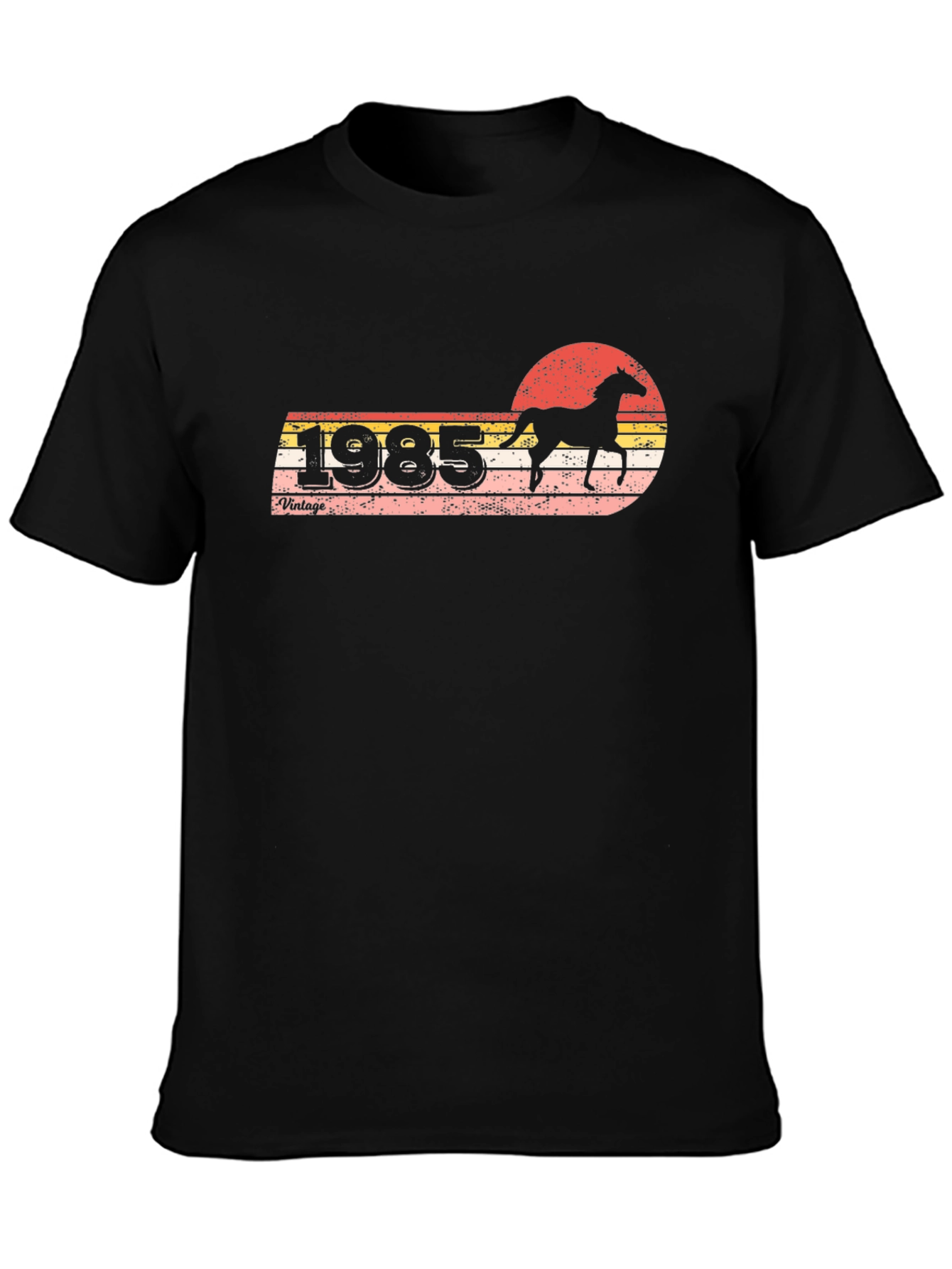 Vintage 1985 Horse Graphic T-Shirt