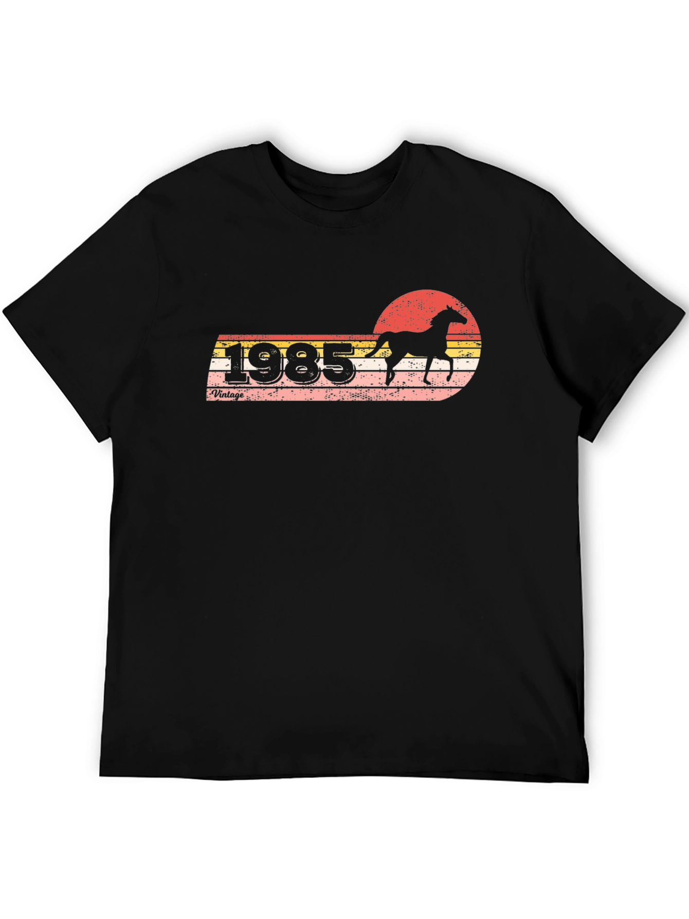 Vintage 1985 Horse Graphic T-Shirt