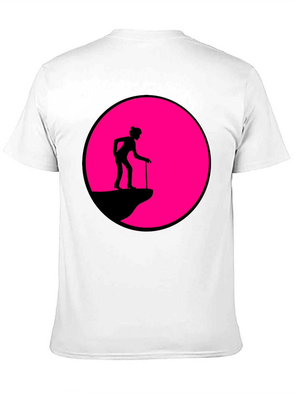Cliff Walker Graphic Tee - Black Cotton Blend