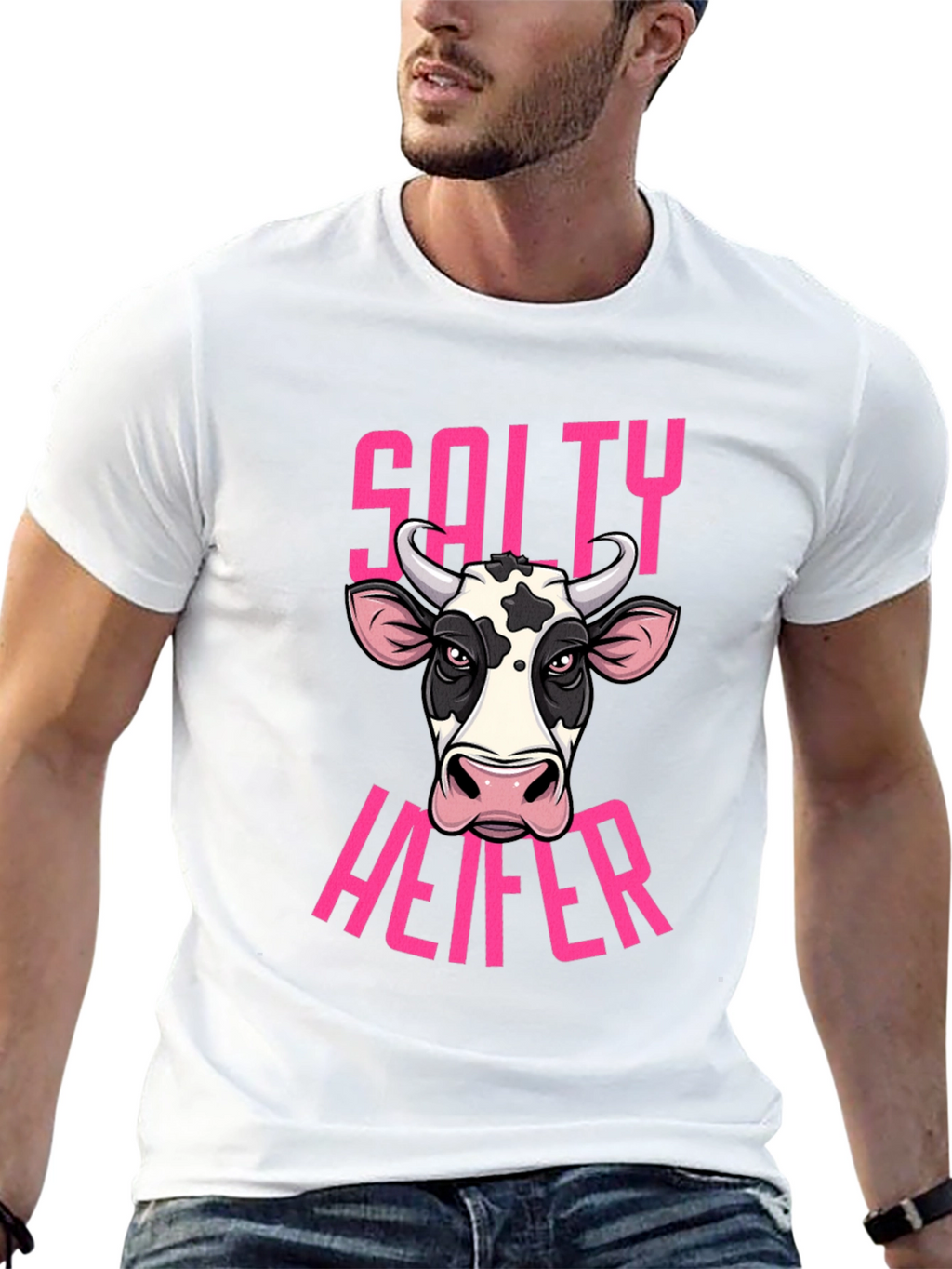 Salty Heifer Graphic T-Shirt