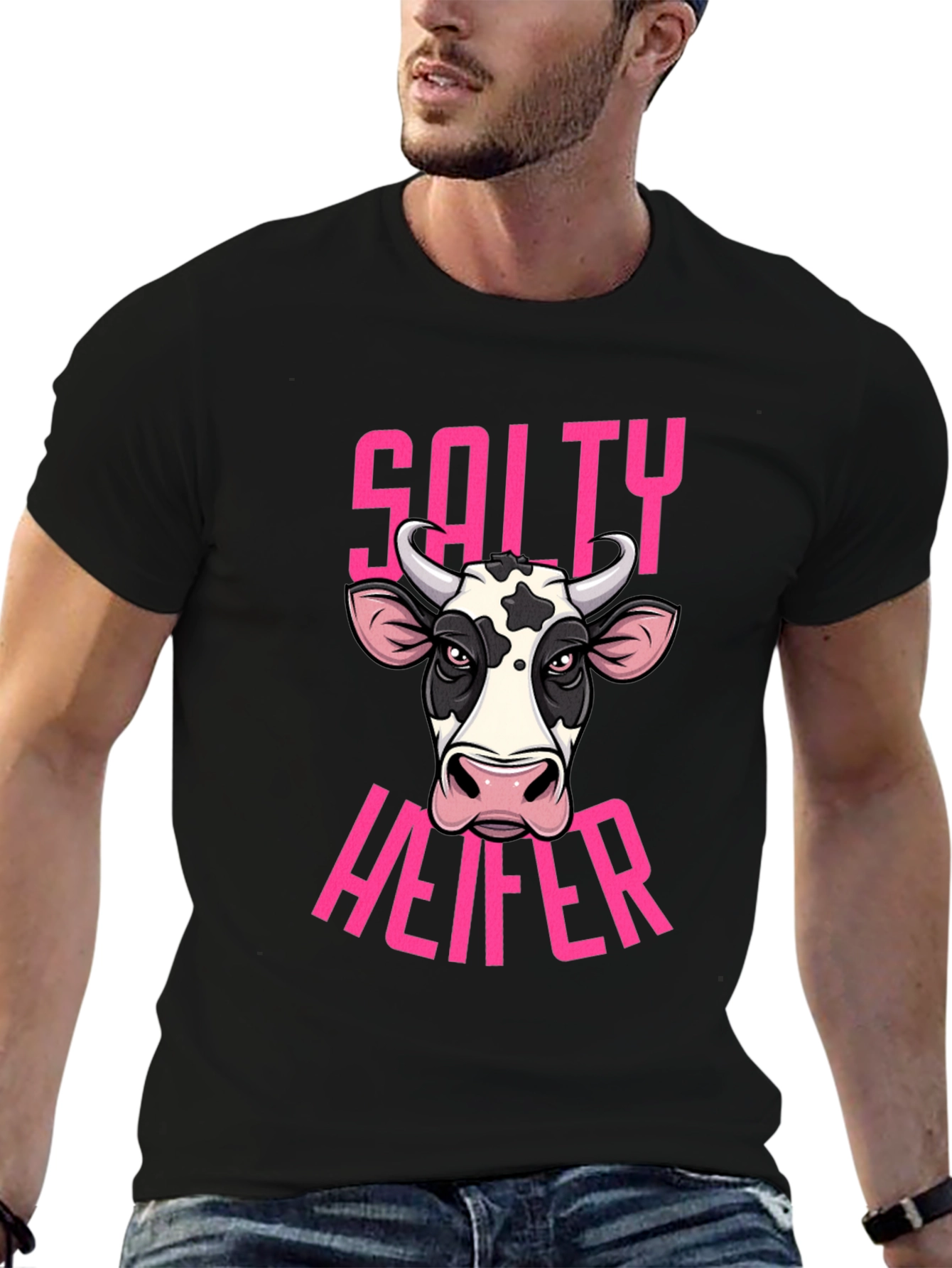 Salty Heifer Graphic T-Shirt