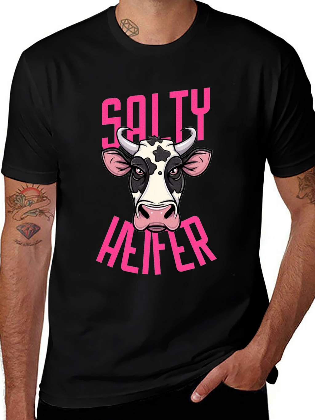 Salty Heifer Graphic T-Shirt