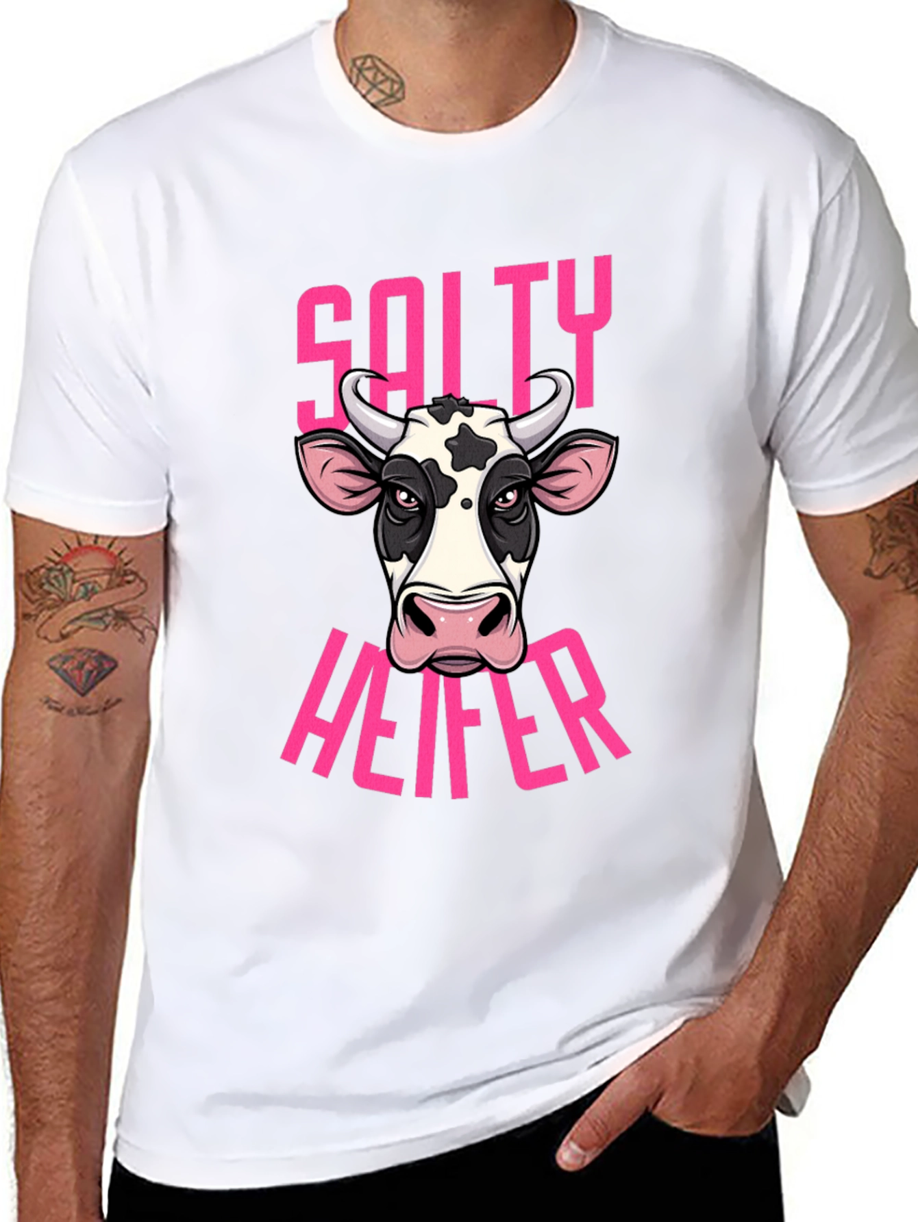 Salty Heifer Graphic T-Shirt
