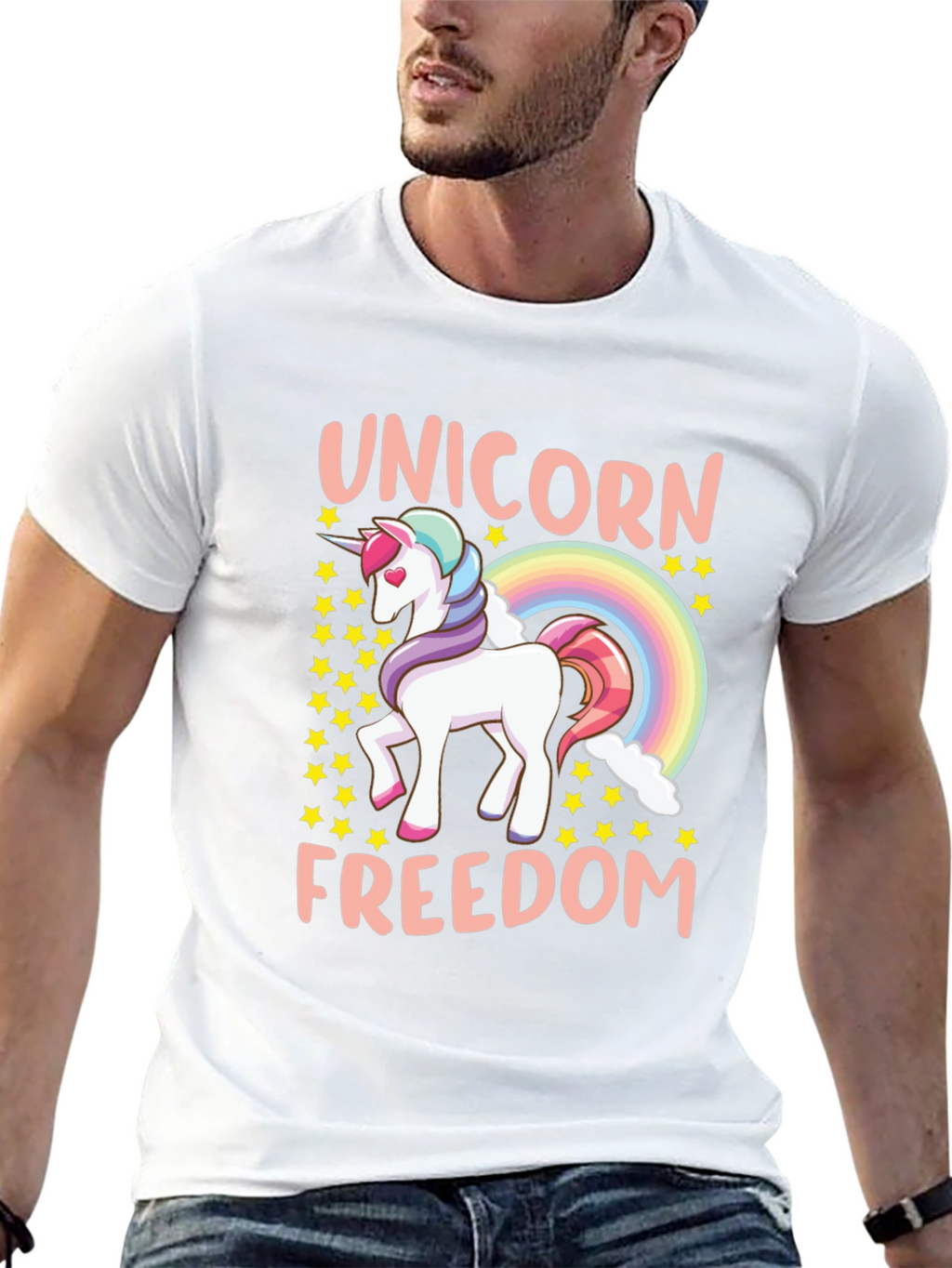 Unicorn Freedom Graphic Tee
