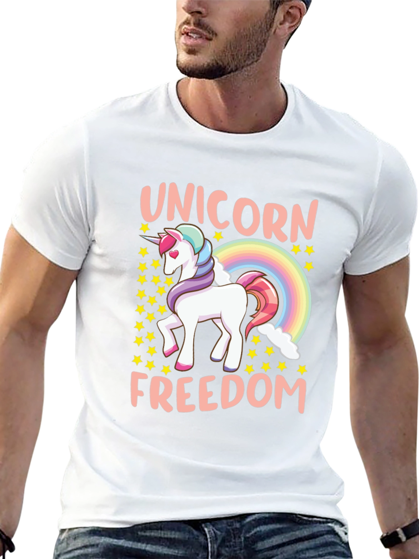 Unicorn Freedom Graphic Tee