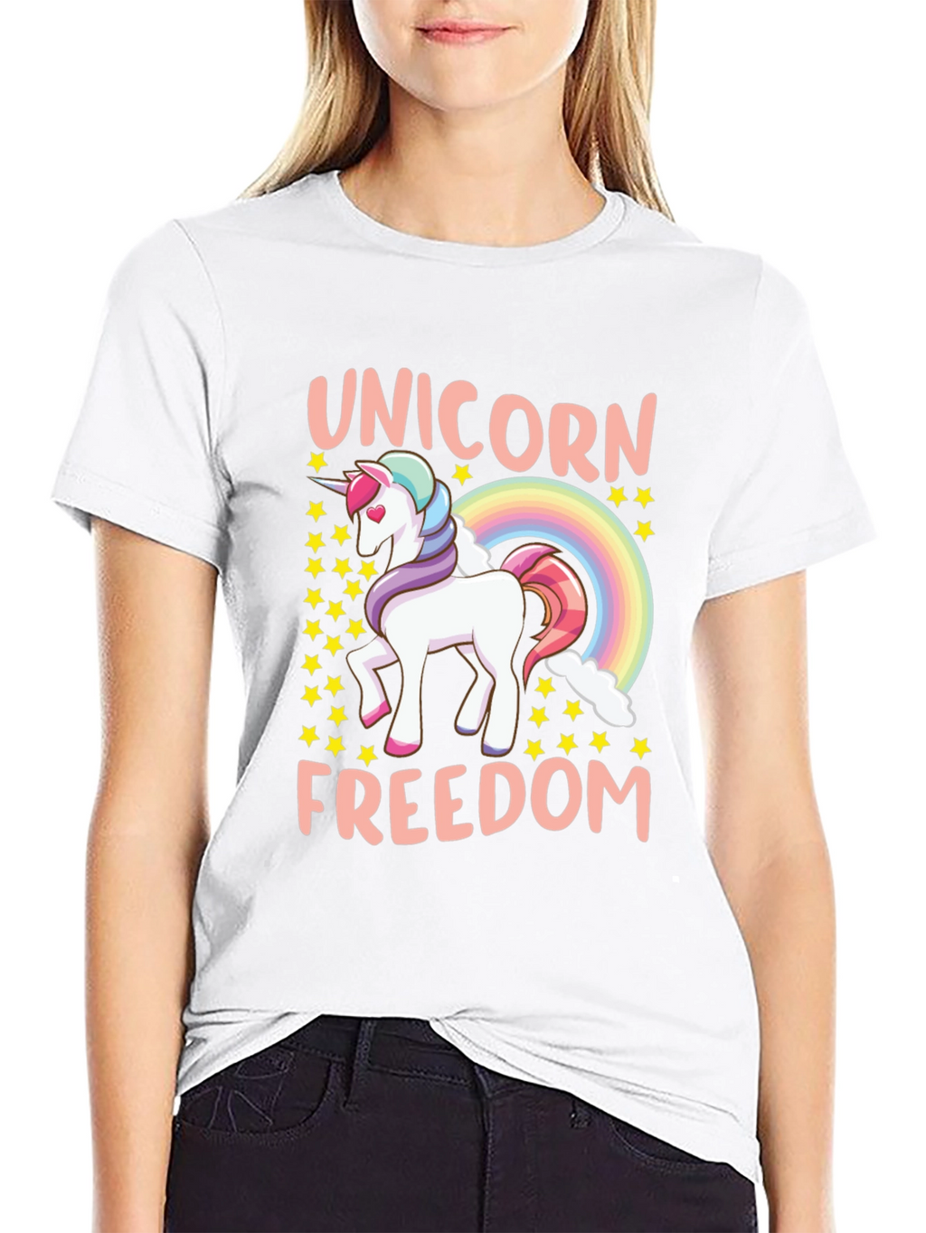 Unicorn Freedom Graphic Tee