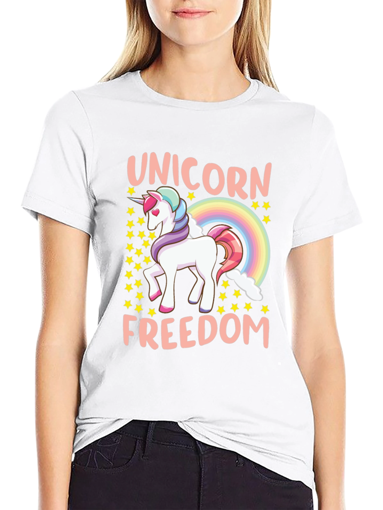 Unicorn Freedom Graphic Tee