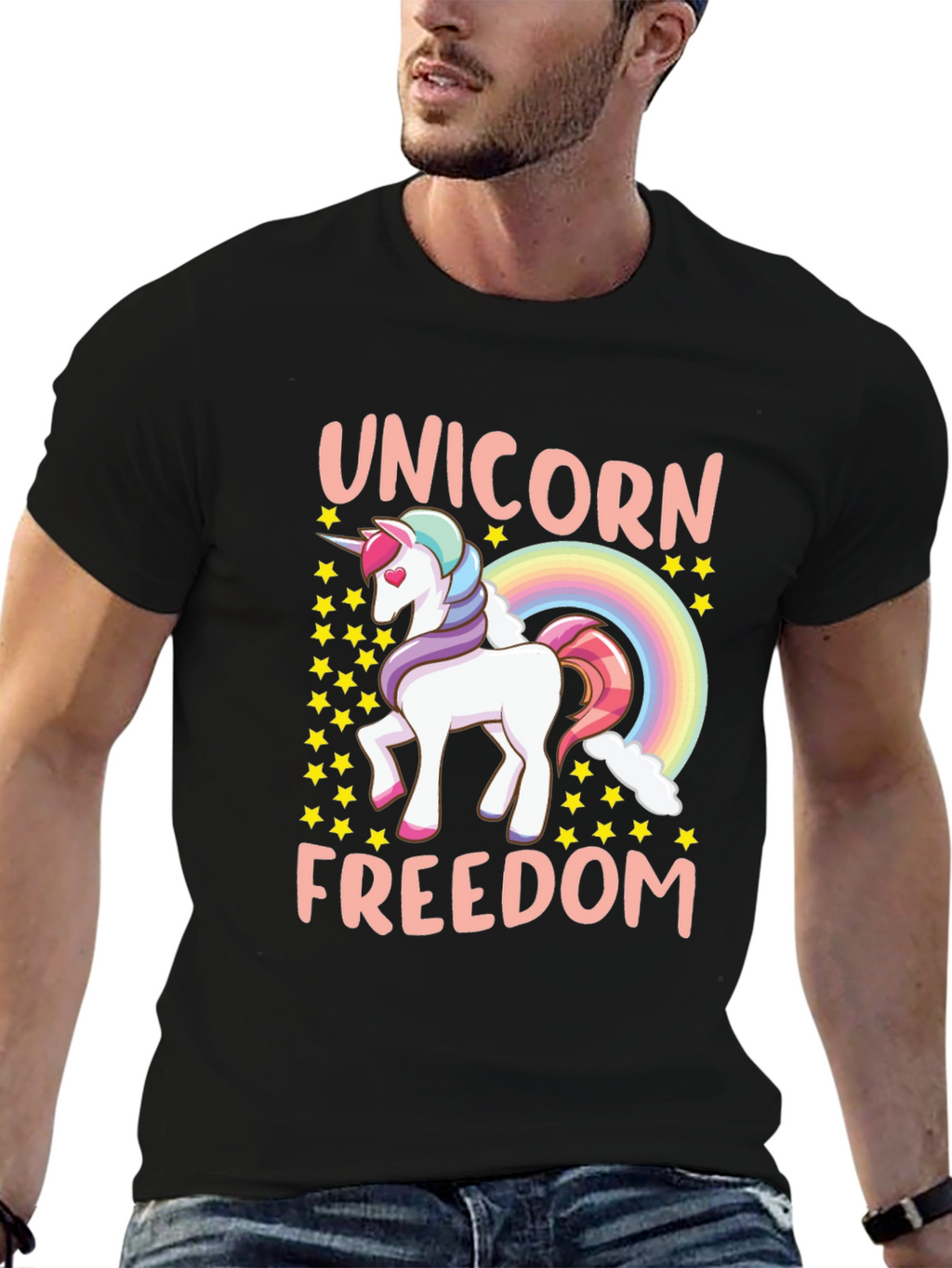 Unicorn Freedom Graphic Tee