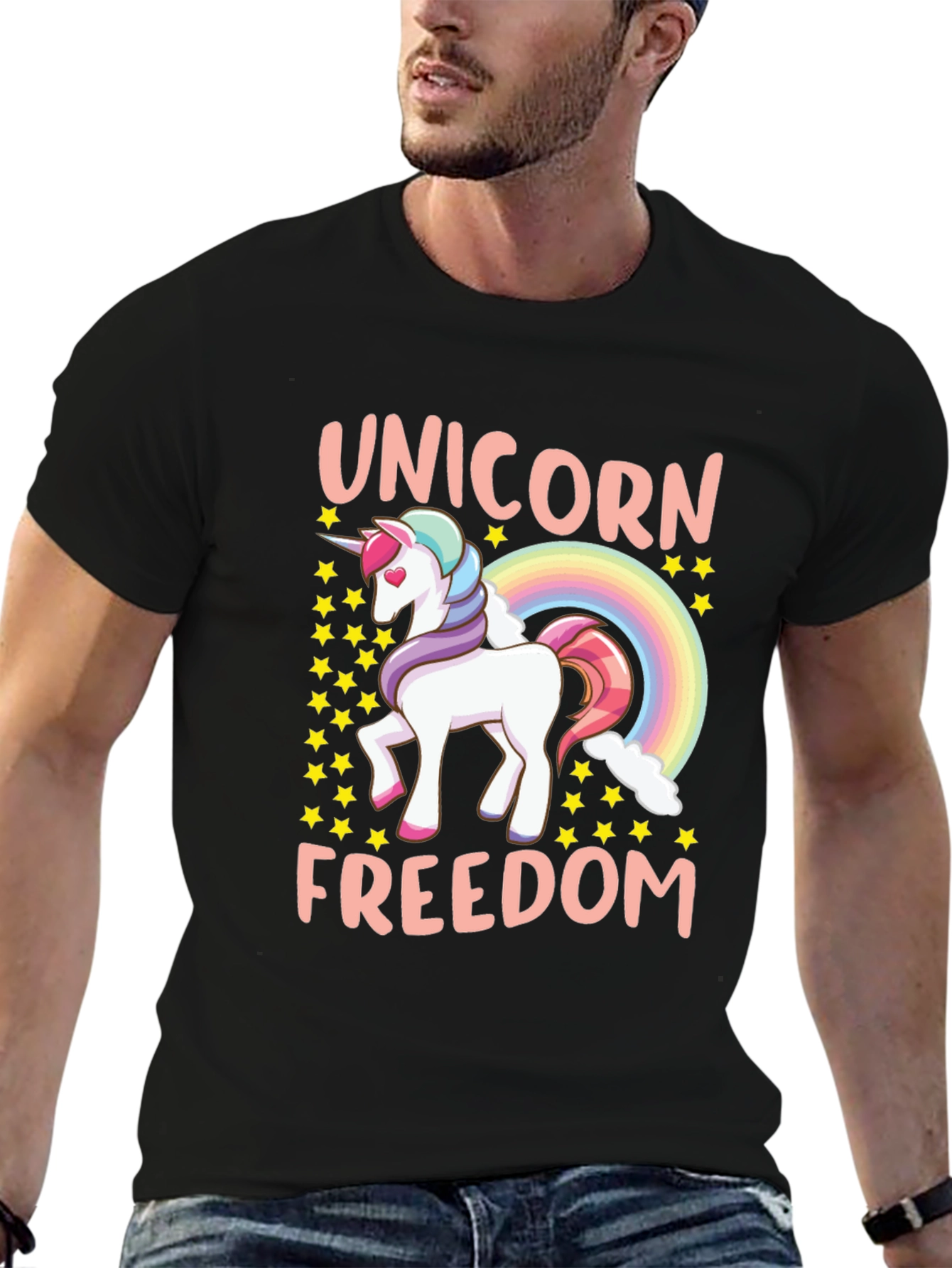 Unicorn Freedom Graphic Tee