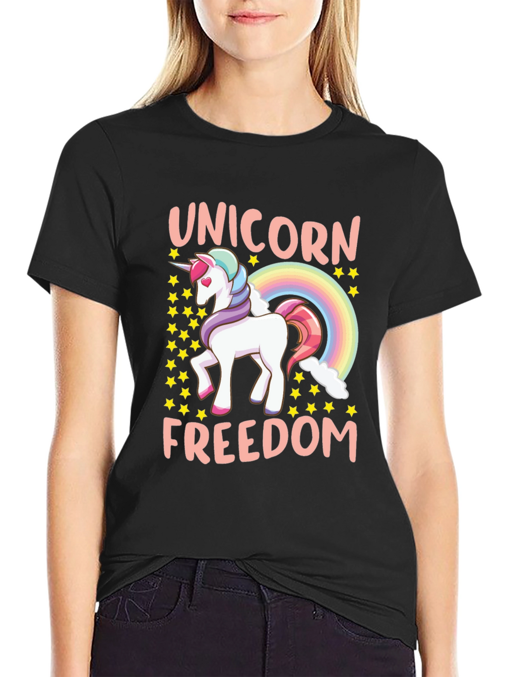 Unicorn Freedom Graphic Tee