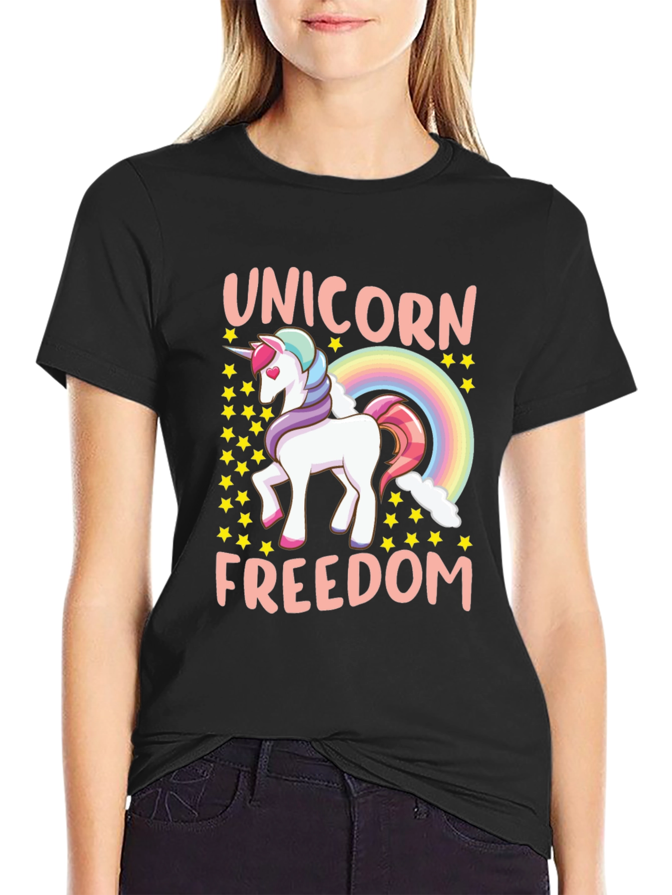 Unicorn Freedom Graphic Tee