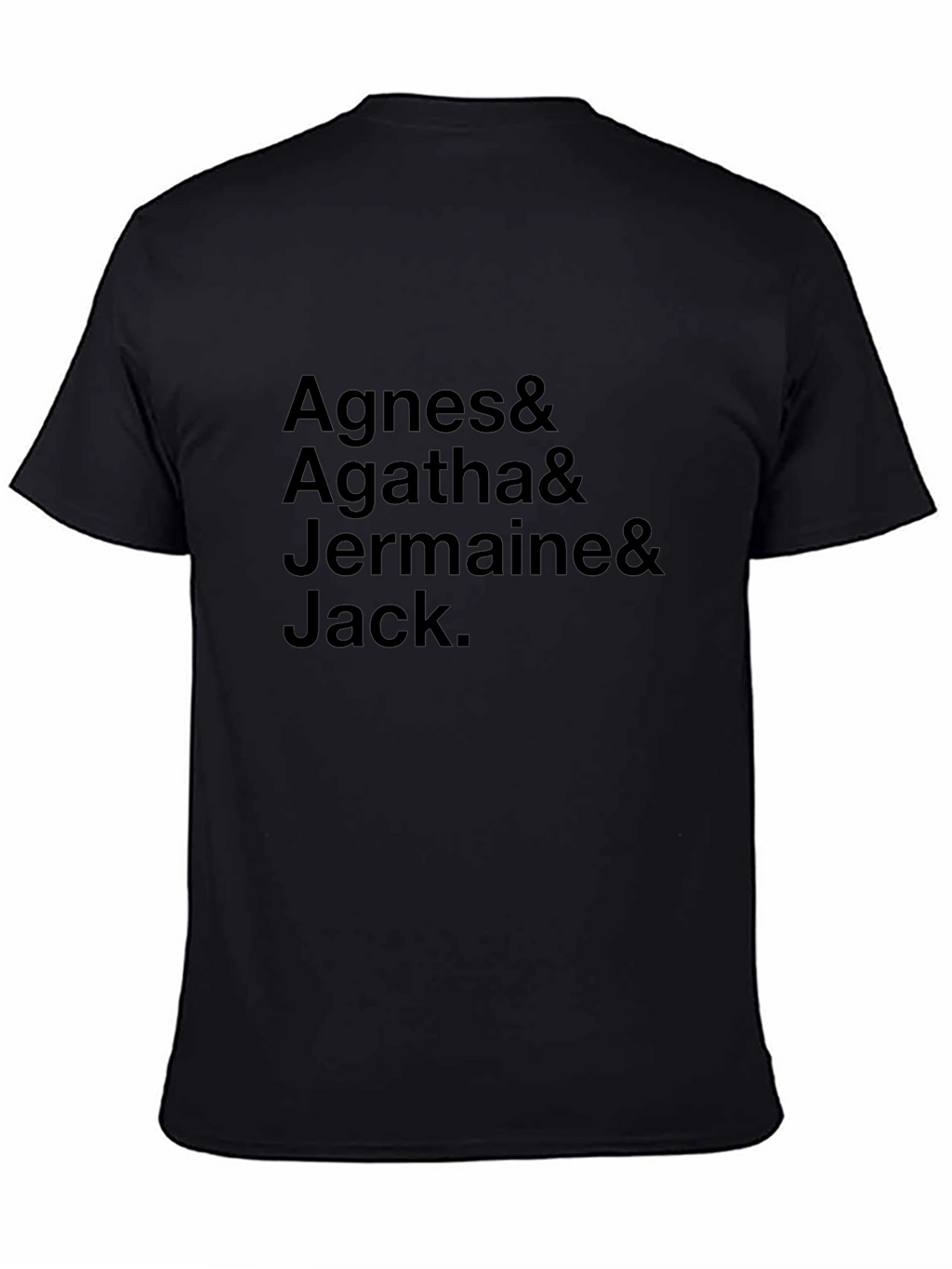 Agnes Agatha Jermaine & Jack Black Tee