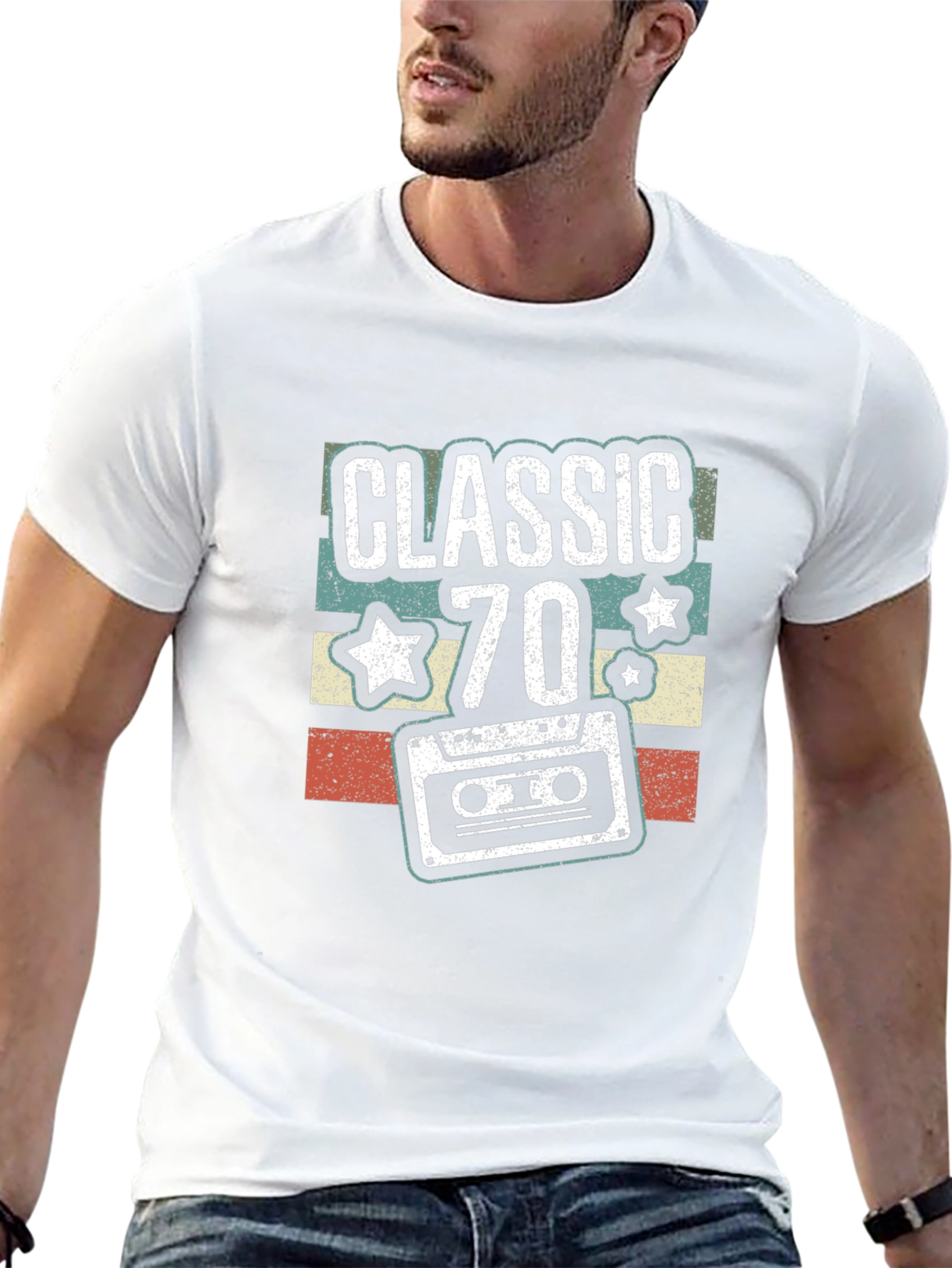 Classic 70s Retro Style T-Shirt
