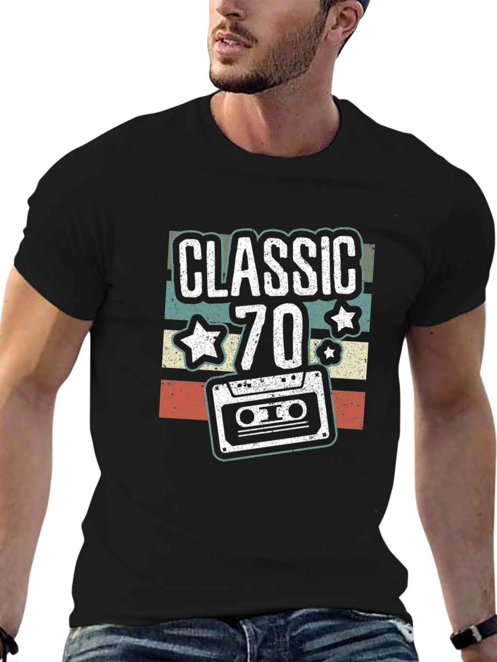 Classic 70s Retro Style T-Shirt