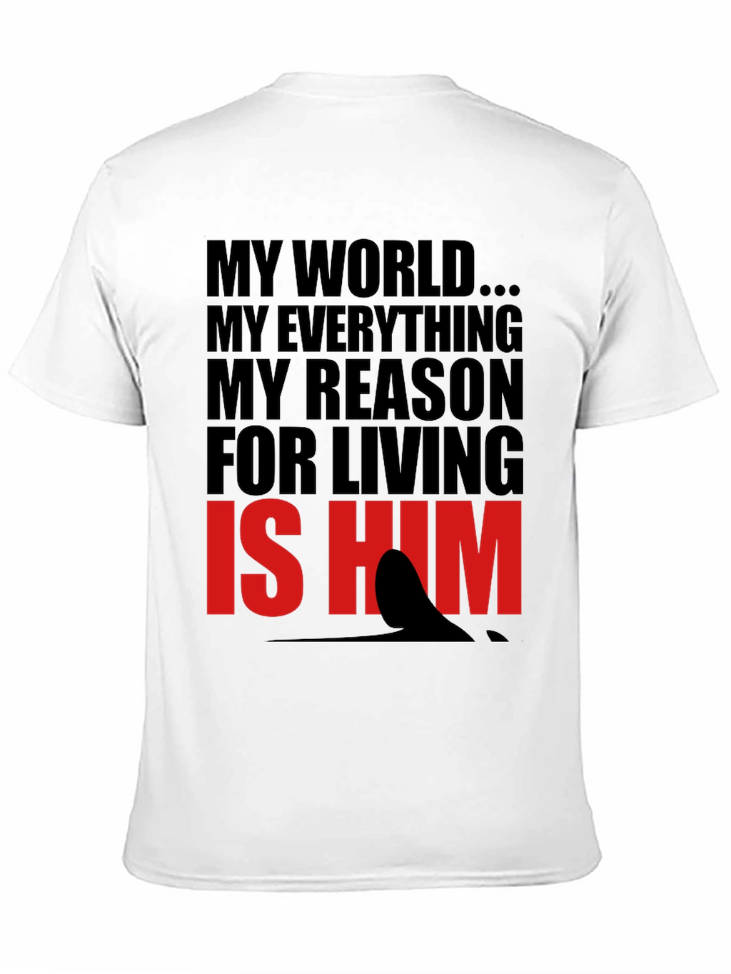 My World Is Him Graphic Tee