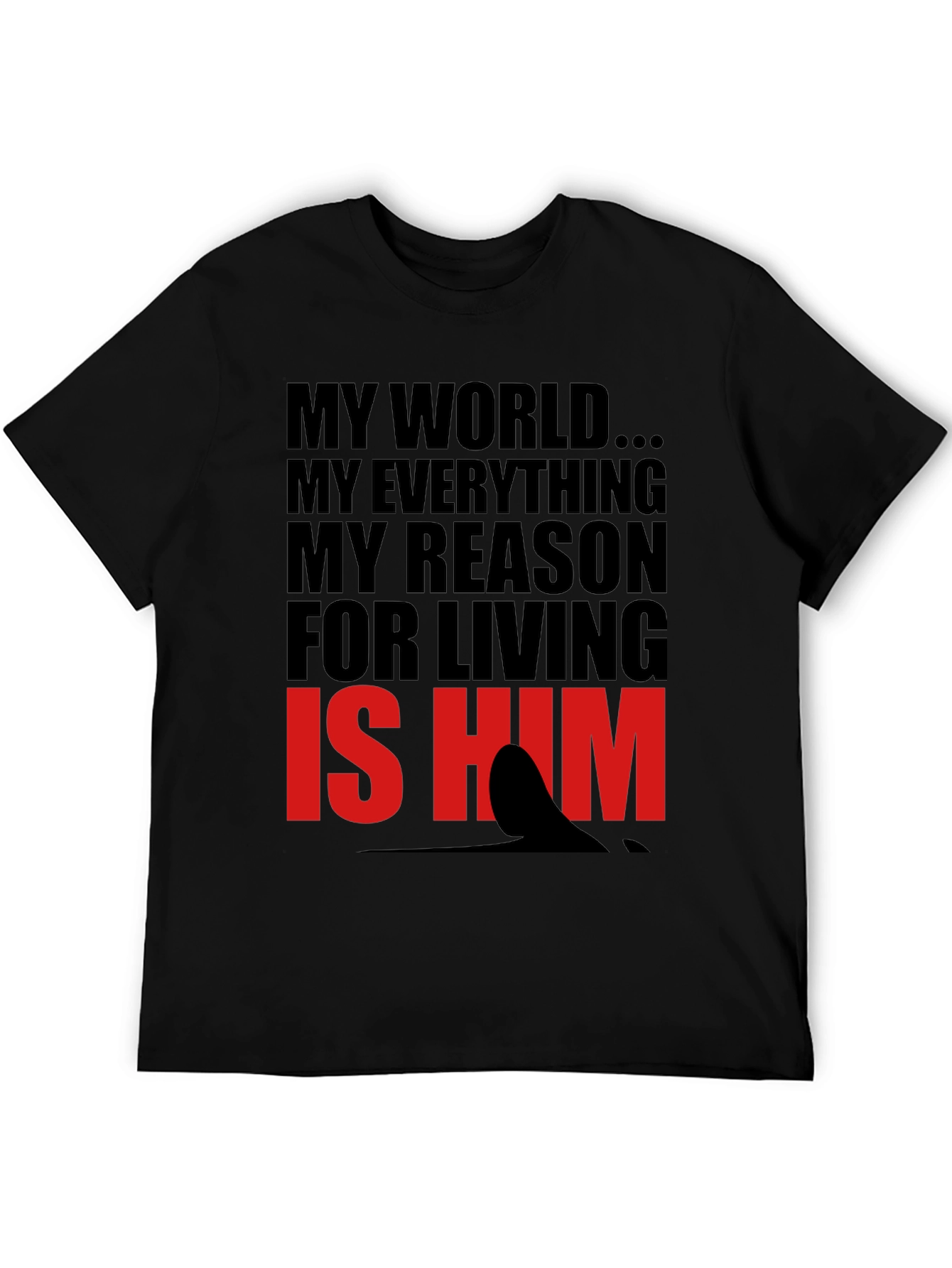 My World Is Him Graphic Tee