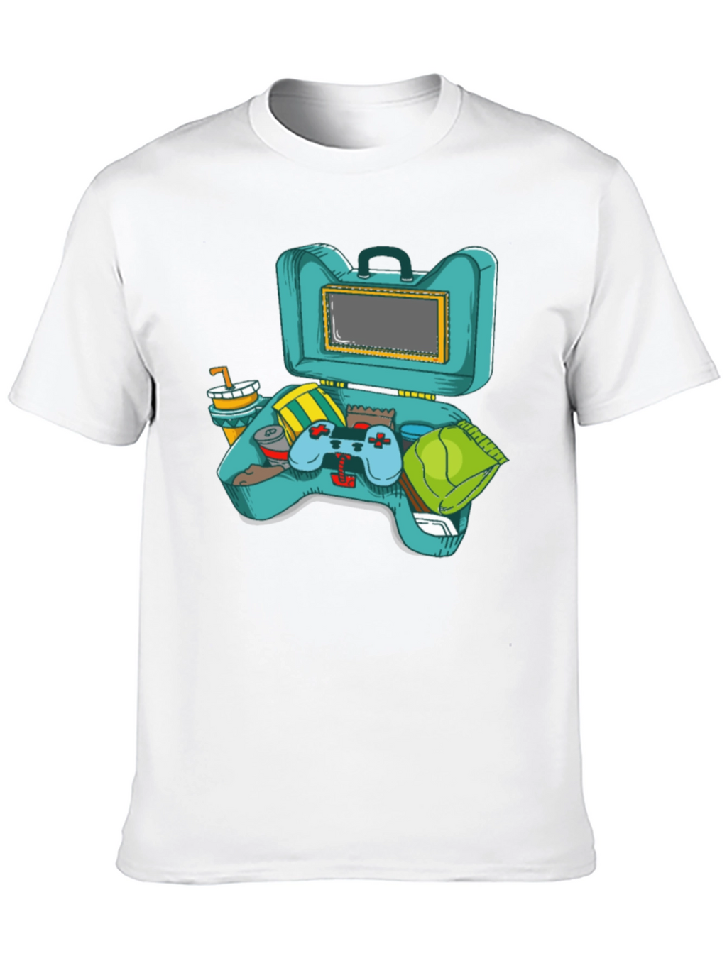 Gamers Lunchbox Graphic T-Shirt