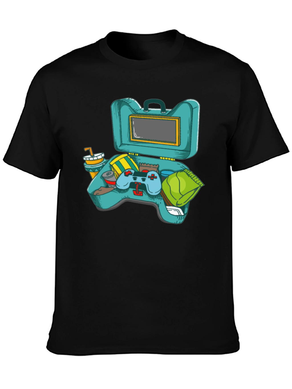 Gamers Lunchbox Graphic T-Shirt
